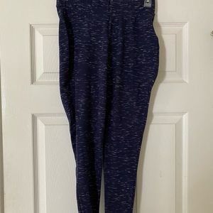 Torrid Leggings Navy and White - Size: 0 plus size